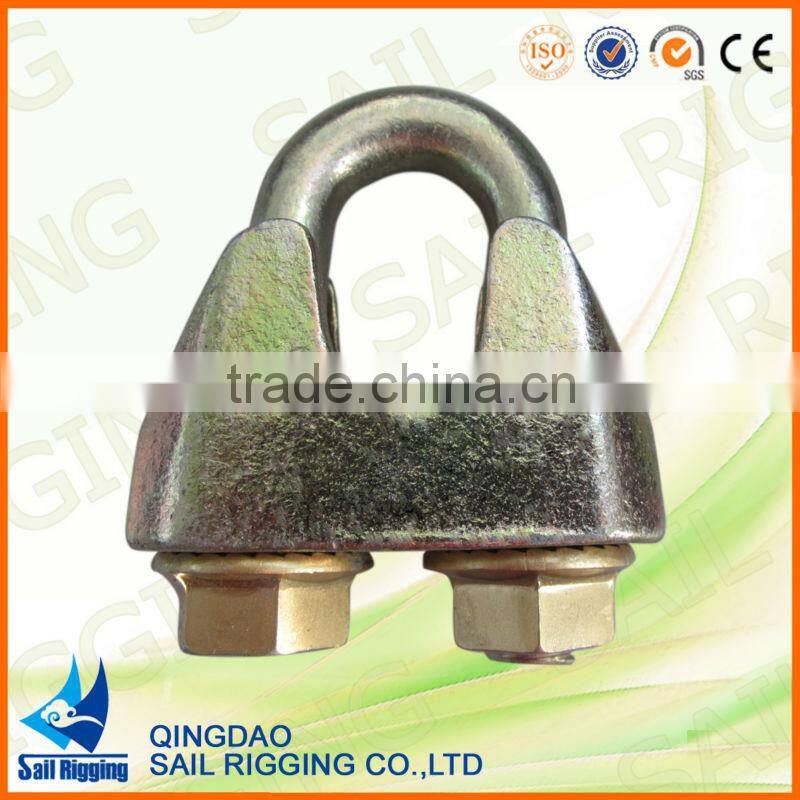 zin plated din1142 wire rope clip