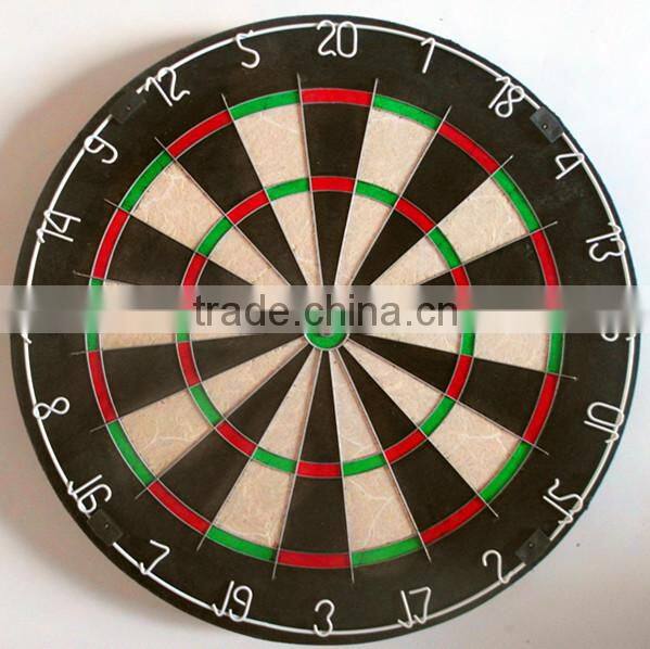 Blade/Round/Triangle Sisal Fiber Bristle Dart Board With Dart Surround/Protector