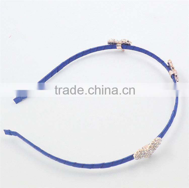 Women Girl Lady Fashion Metal Crystal Headband Head Piece Hair Band Jewelry New