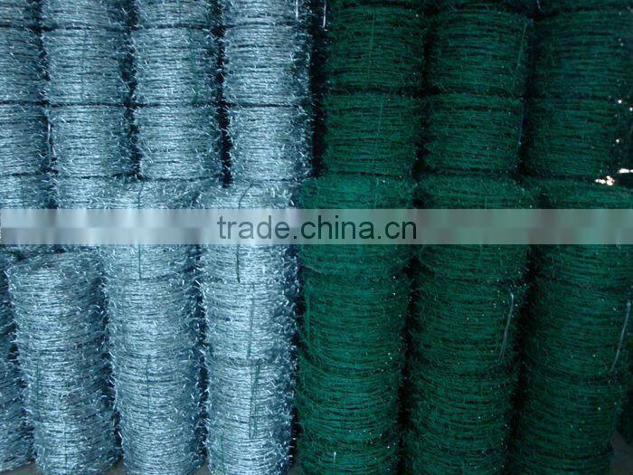 1.6 mm 2.1mm 2.5mm electric / hot dipped barbed wire