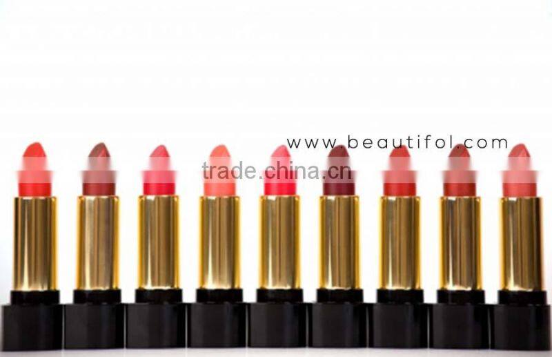Make your own private label cosmetics lipstick, wholesale lip stick OEM