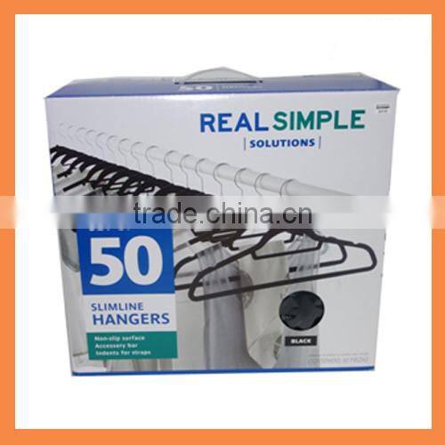 02-9376 50pcs Flocking Hangers Set