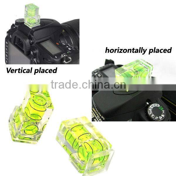 Commlite High Temperature Resistant Hot Shoe Bubble 2 Axis Camera Spirit Level