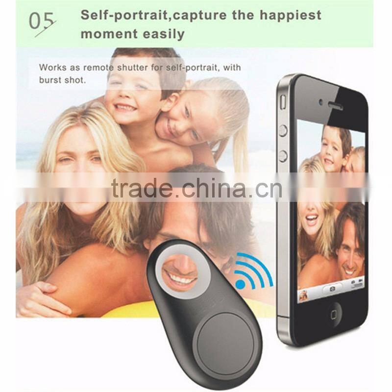 Best Gift Wireless Bluetooth Remote Control Self-timer With Bluetooth Alarm,Bluetooth anti theft