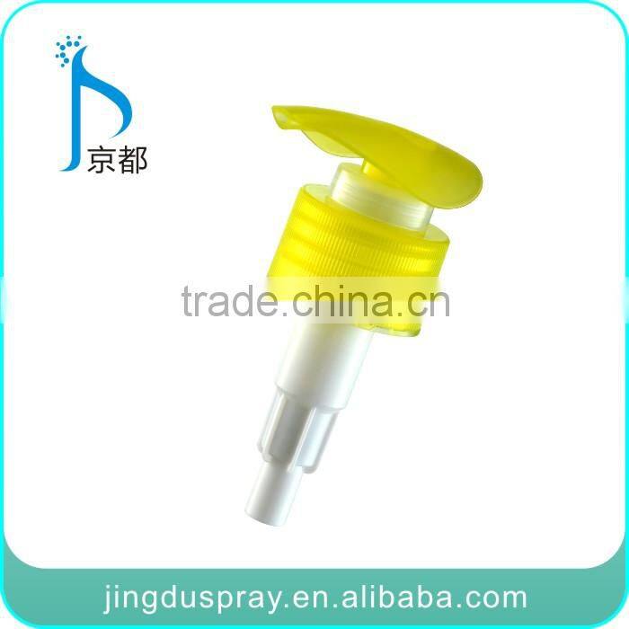 high quality plastic black lotion pump yuyao China