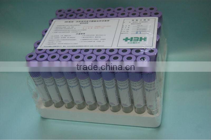 HBH Disposable Vacuum edta k3 tube