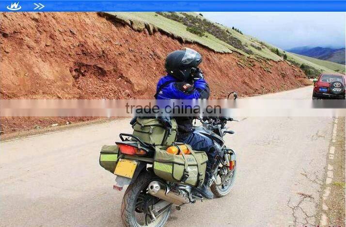 2016 Top Sales Good Quality Canvas Motorcycle Side Box Saddle Bags