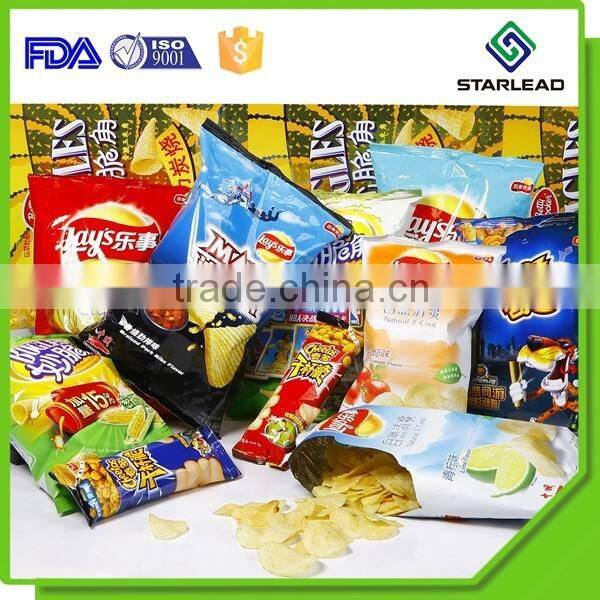 Potato Chips Packaging 25 Mic Metallized BOPP Silver MOPP Film
