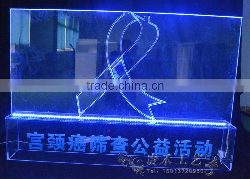 Ceremonies news conference acrylic commercial podium acrylic stand