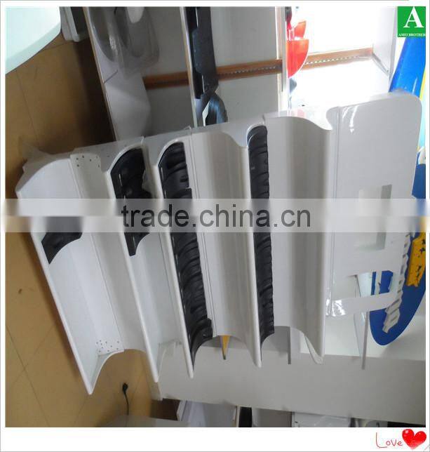 Good quality white ketchup bottle display stand