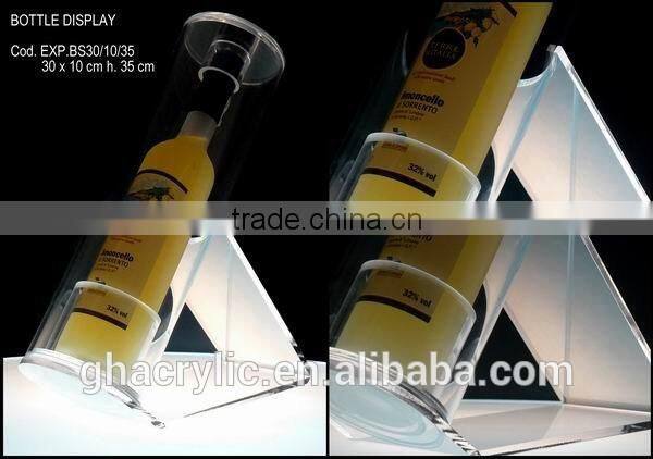 GH-RZ270 factory customized table top acrylic display stand for wine