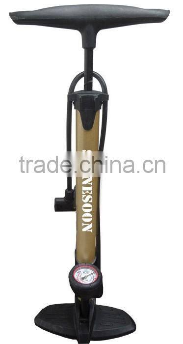 Bike Partner Bicycle Iron Air Floor Pump with Guage