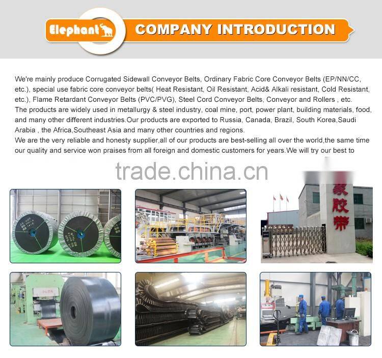 Steel Cord Conveyor Belt/Rubber Belt/Common Fire-Retardant