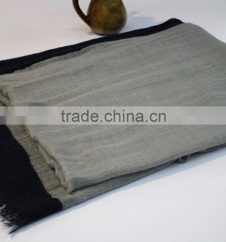 fake brand cotton two tone magic scarf