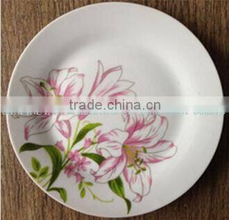 bulk ceramic plate dishes ,porcelain dinner plate for promotion