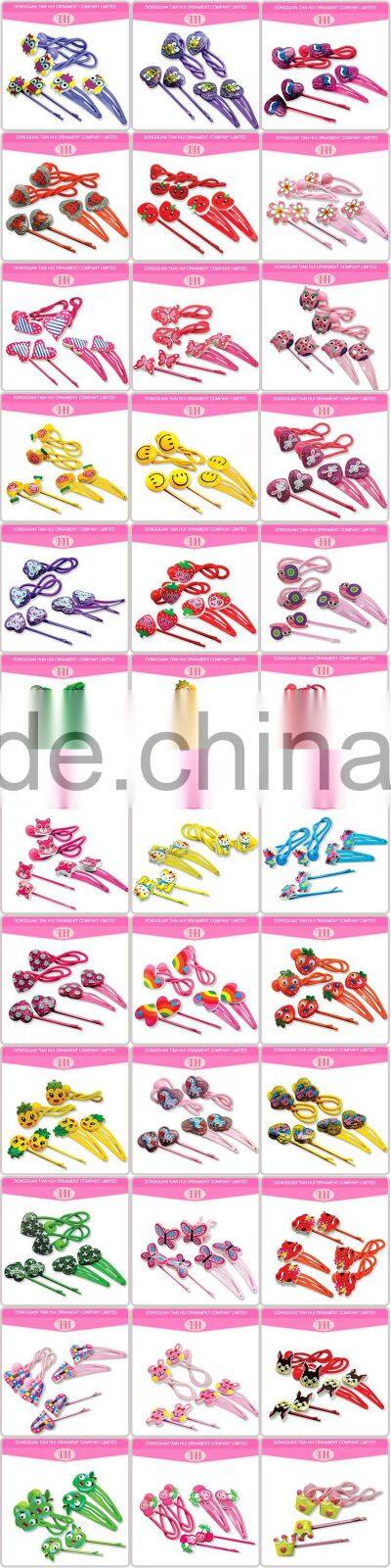 traditional bulk hair accessories different colors magnetic resin flower hair clip