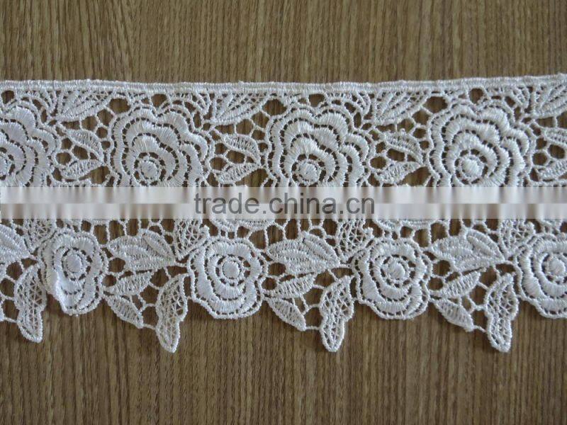 China factory Wholesale new design africa lace for home textile