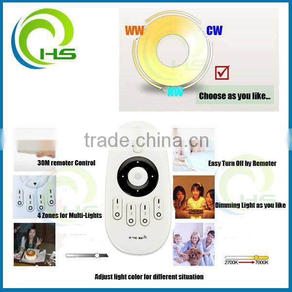 wireless color adjustable 12w led ceiling downlight,600x600 dual color led panel module