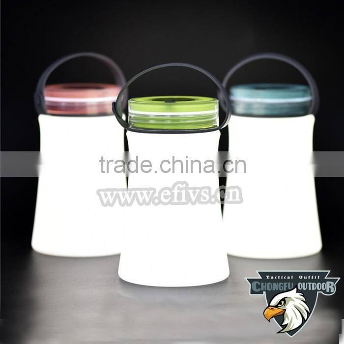 2016 alibaba hot sale outside USB handy silicon storage LED lamp for hunting equipment outdoor