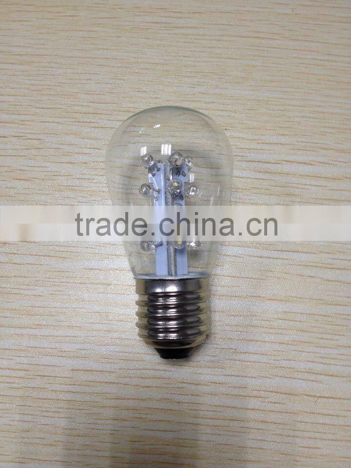 S14 led bulb E26/E24 0.35watt 120V 230V UK USA