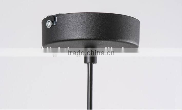 2016 hot sale black and white led hanging pendant light