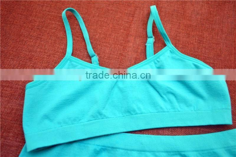 Hot lingerie seamless girls bra corp tops underwear