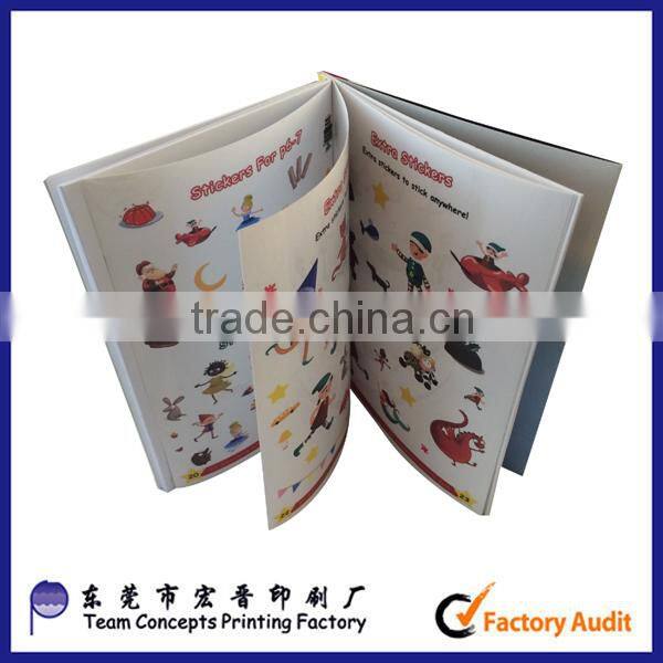 Lovely custom design giant sticker pad for child