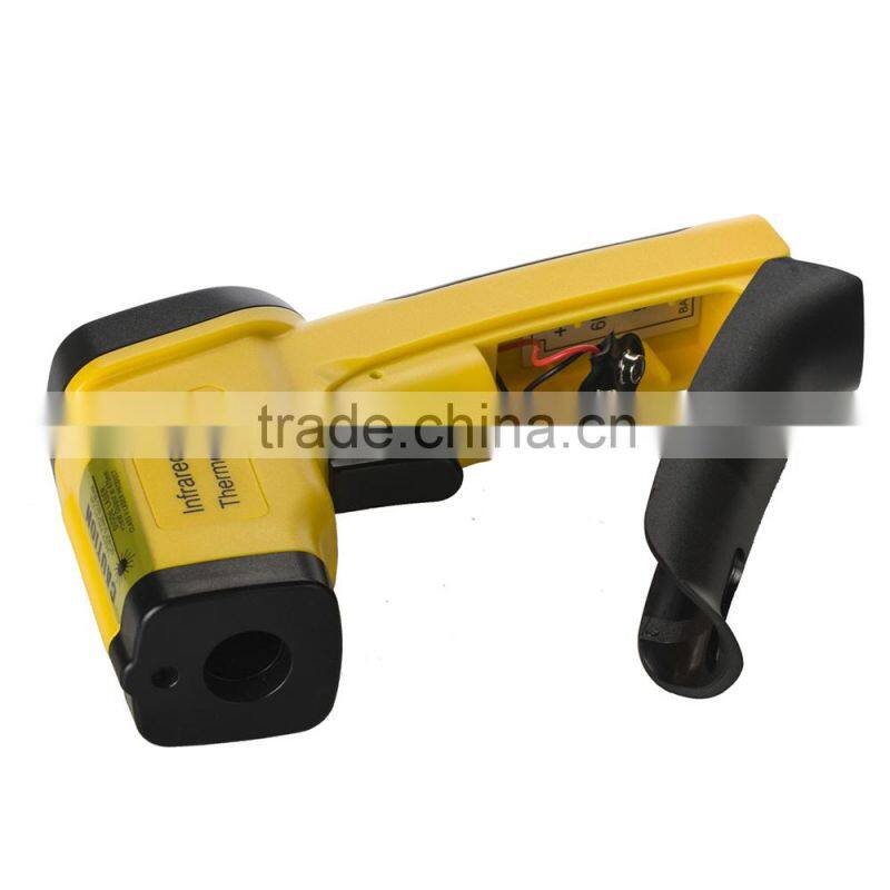 12:1 Pyrometer MIX MAX Hold 842F -50~450C 0.95EM Laser IR Infrared Thermometer