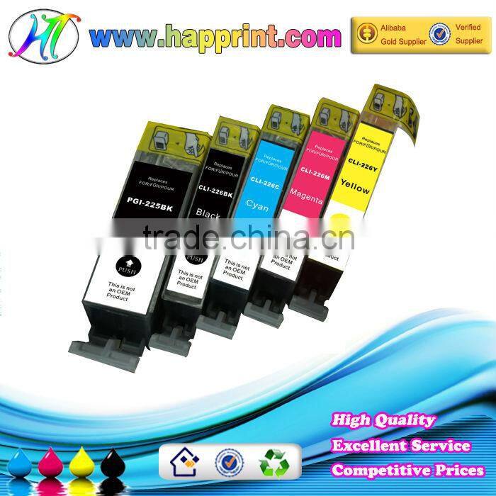 For Canon PGI-225 CLI-226 school office supplies pinter compatible ink cartridges for Canon iP4810