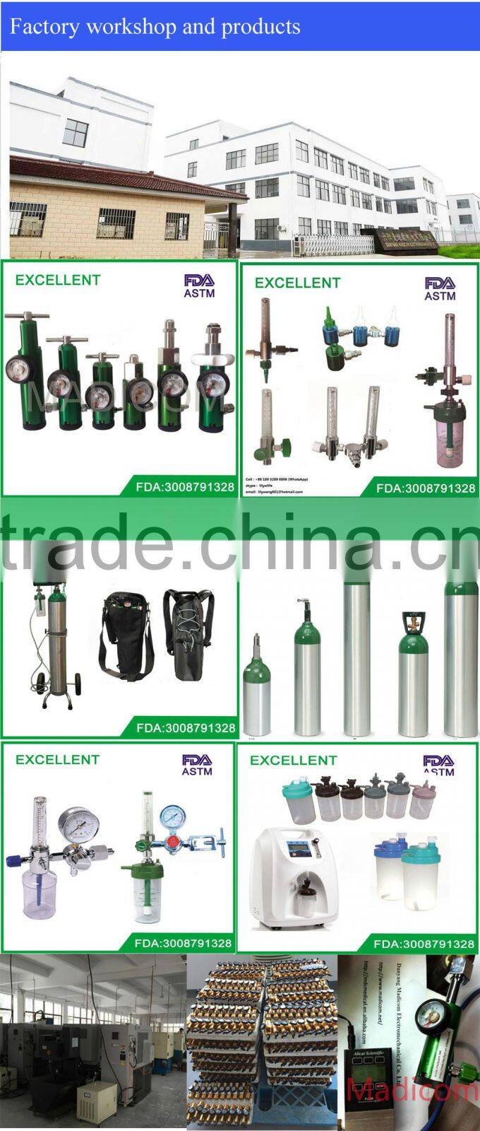 medical oxygen regulator ( bullnose style)