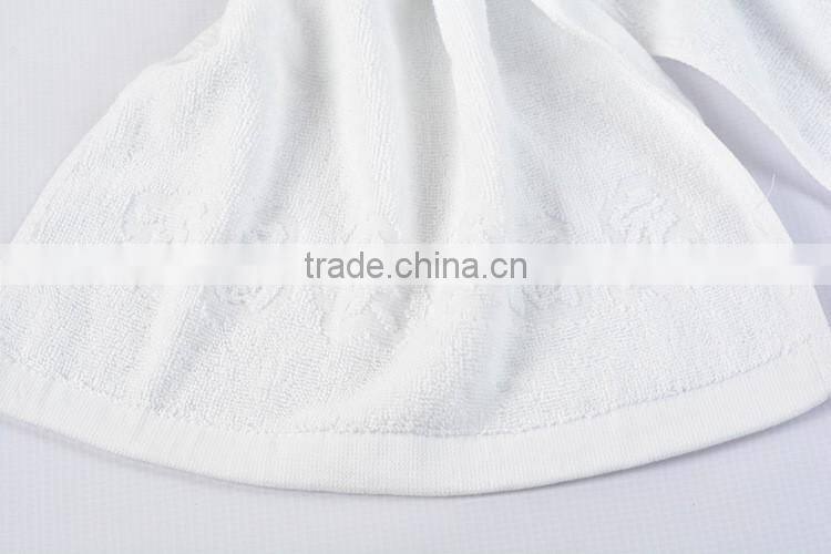 wholesale custom logo cotton jacquard towel 50*100 hotel