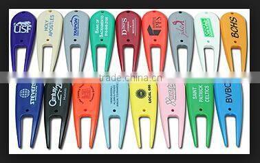 Promotional ABS plastic golf ball marker with logo
