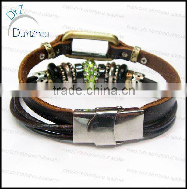 color leather bracelets personalized leather bracelets braided leather bracelet