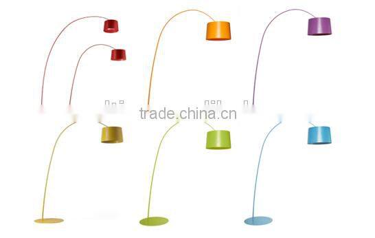 Simple Twiggy Floor Standing Lamps Colorful Floor Lights for Hotel Projects