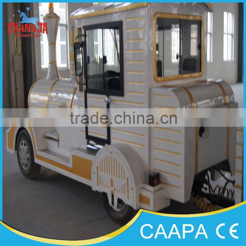 Chinese Style Trackless Tourist Train with Heavy Loading