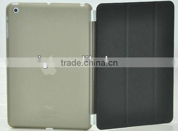 for ipad mini case with back cover , smart cover for ipad mini with retail package