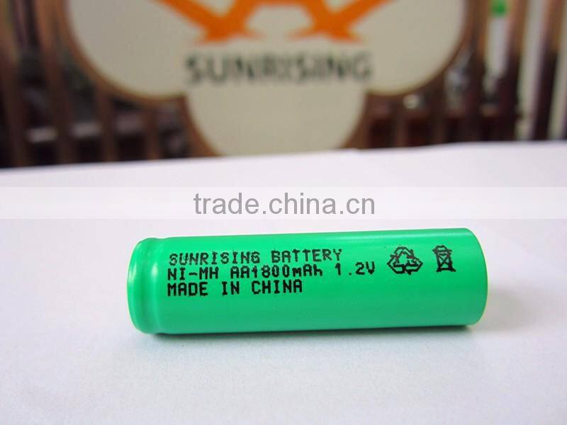 AA 1800mAh 1.2 V Quanlity Rechargeable Battery NI-MH 1.2V Rechargeable 2A Battery Baterias Bateria
