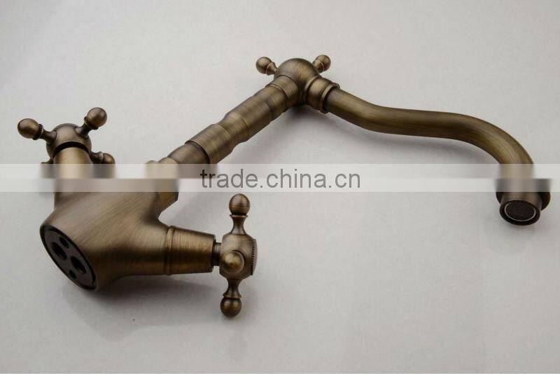 Antique Bathroom Mixer Tap For Hot And Cold Water QH1711A