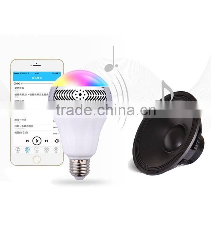 Speaker Music Player Bluetooth Sound Light Bulb