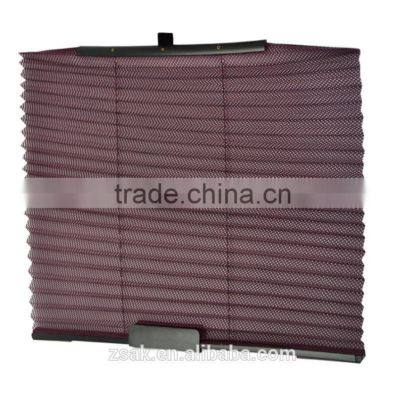 Zhongshan car pleated electric window curtain sunahade
