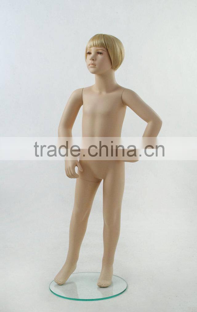 Realistic sculpture kids mannequin