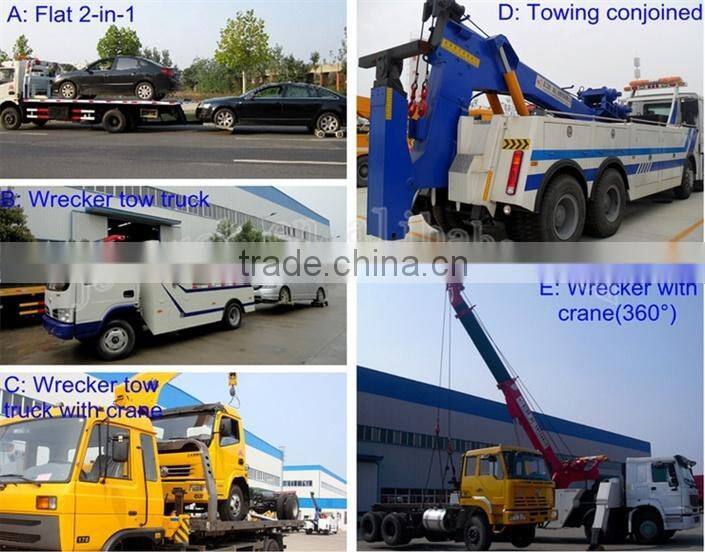 SF competitive Best price wrecker truck for sale