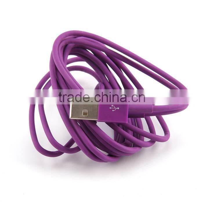 High Quality 1 Meter Green Data Sync Charging USB A To Mini Din 8pin Cable