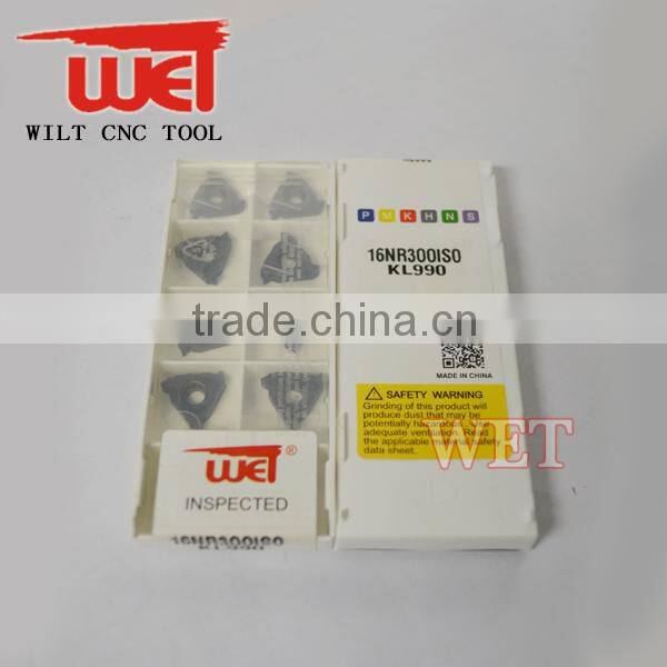 cnc lathe metal processing Stainless steel insert Threading Insert