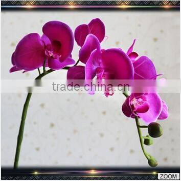 silk flower arrangements blue dancing orchid