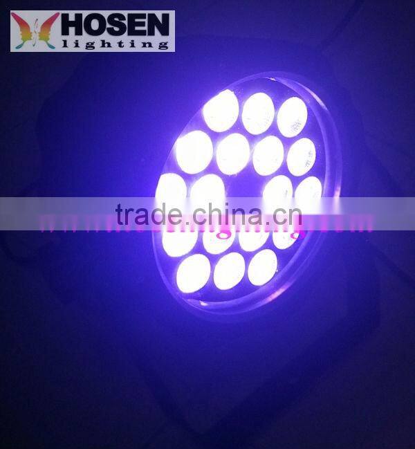 Waterproof 18*15W 5IN1 RGBWA LED PAR Light HS- P64-1815