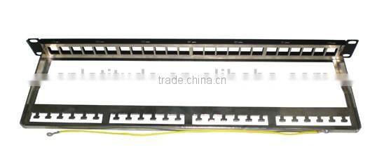 24 ports FTP blank patch panel