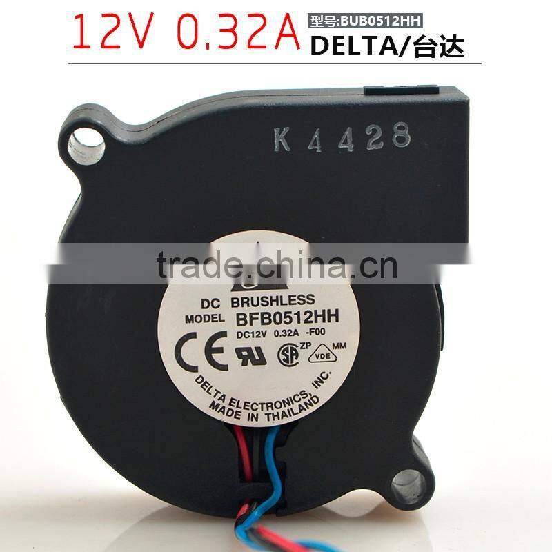 Rotary fan 5015 12v 0.24a BUB0512HH with 60 days warranty