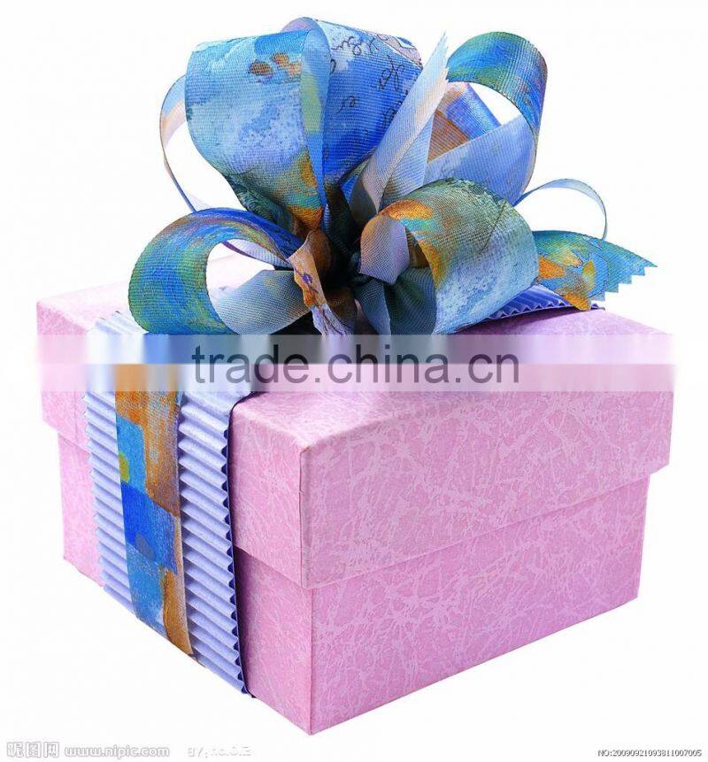 fancy paper gift box with lid