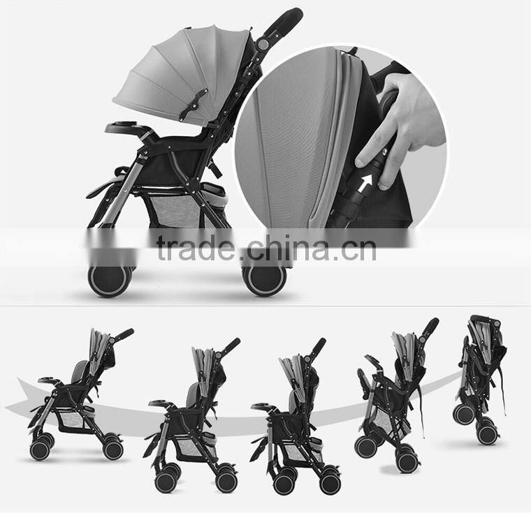 BS-24A new high landscape deluxe baby jogger baby doll stroller 3in1